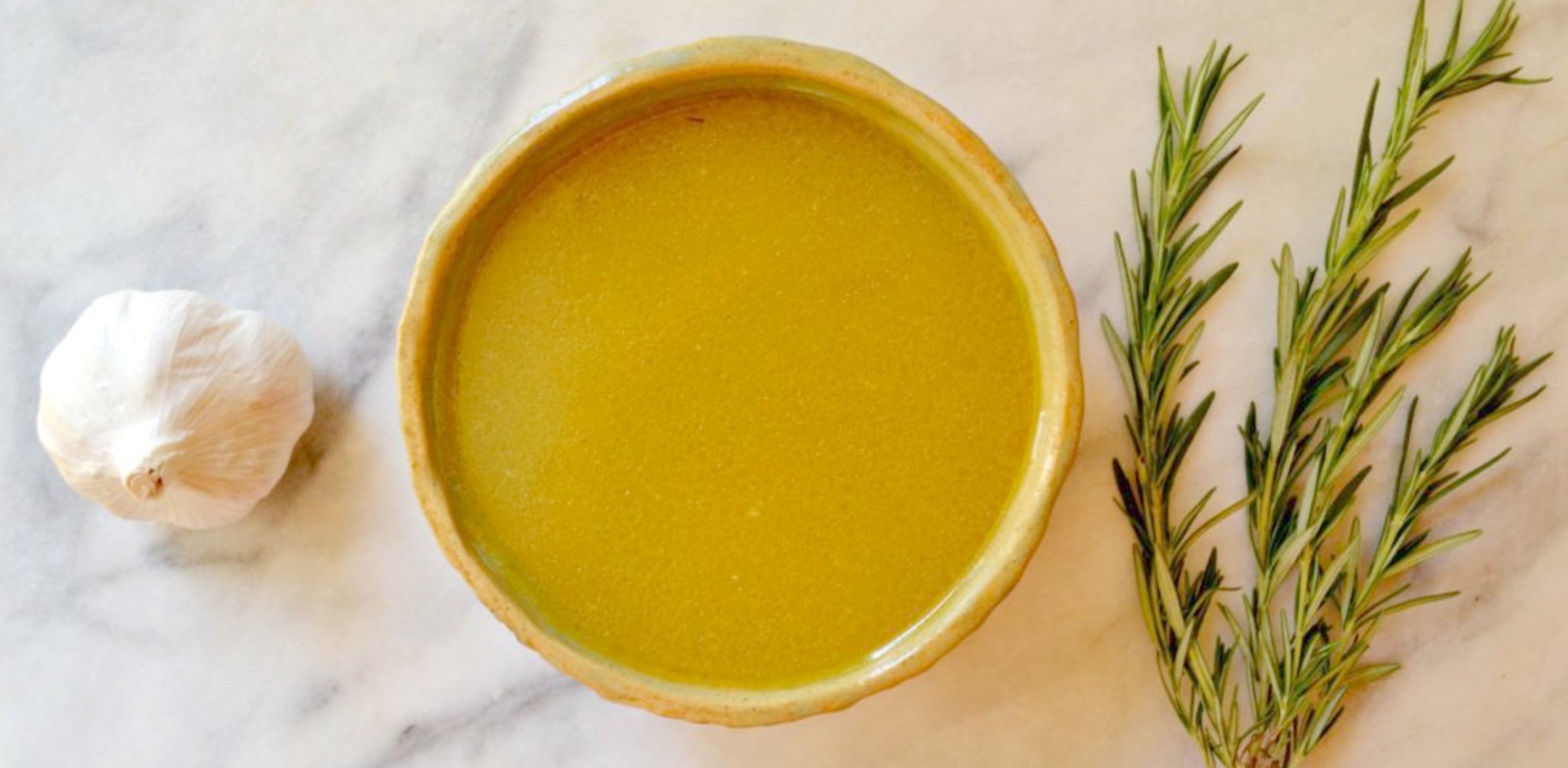 Rosemary & Roasted Garlic Bone Broth