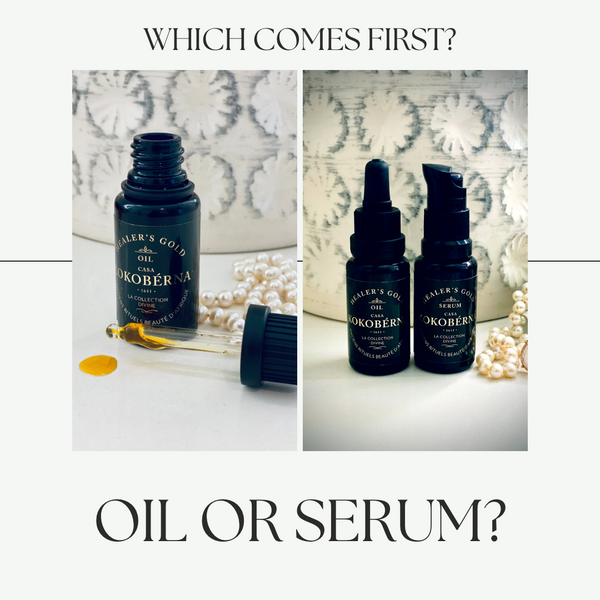 Which Comes First? The Face Oil or The Serum?