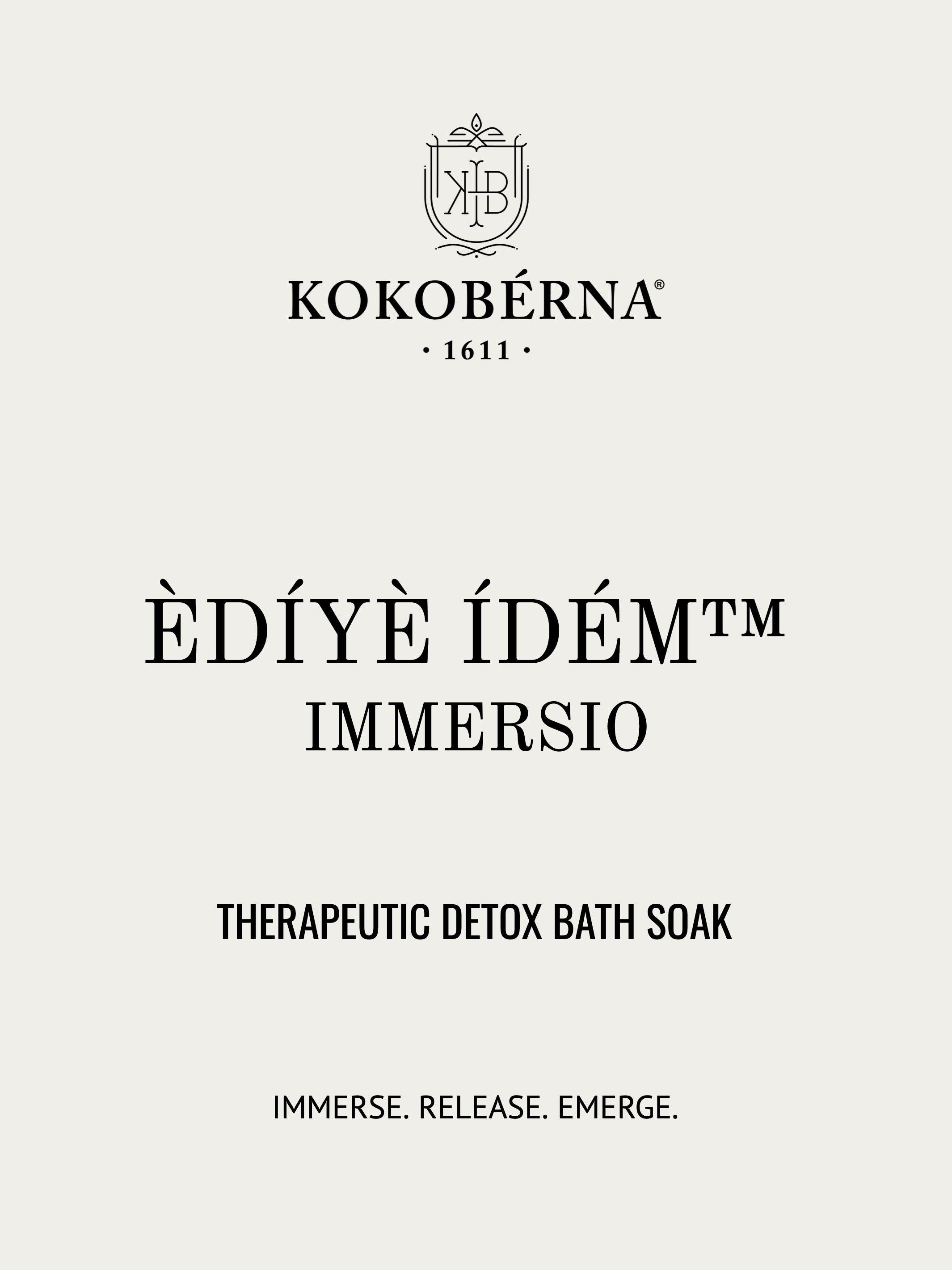 ÈDÍYÈ ÍDÉM™ Immersio